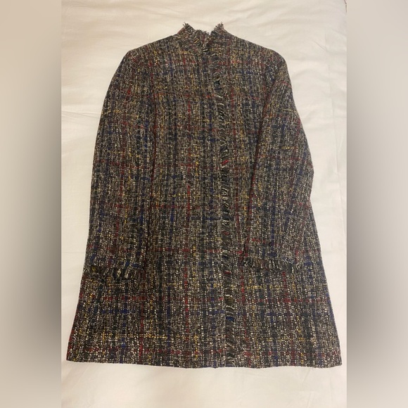 Vintage Multi color chic tweed jacket - Picture 4 of 7